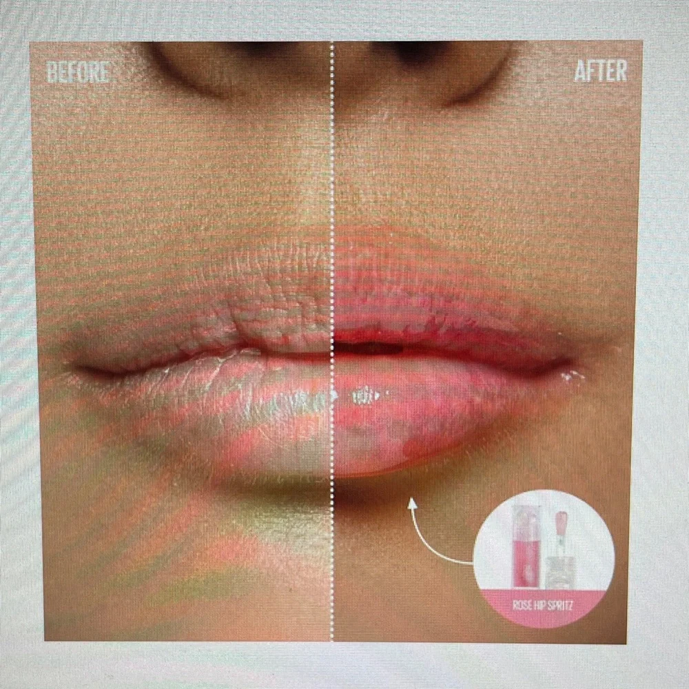 Kaja Rose Hip Spritz Lip Oil NWT 4 ml